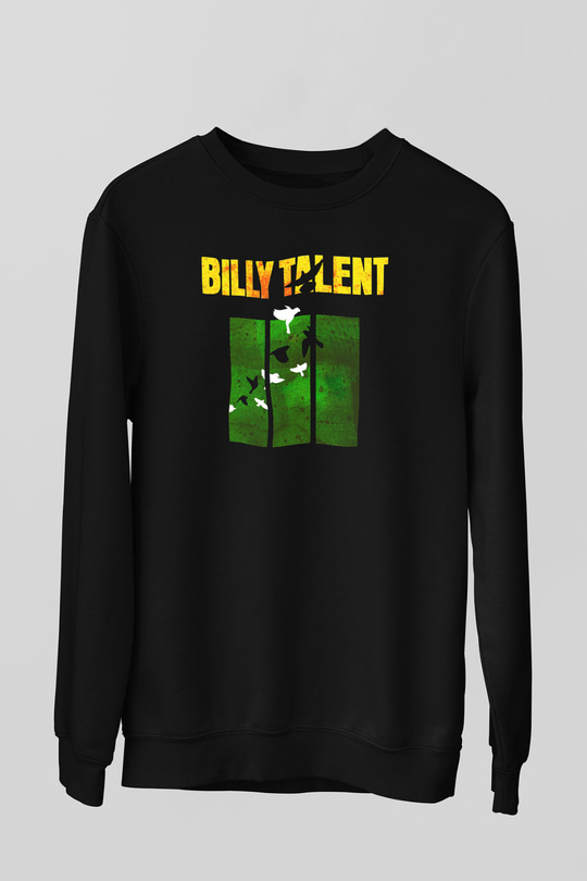 Billy Talent Siyah Unisex Sweatshirt