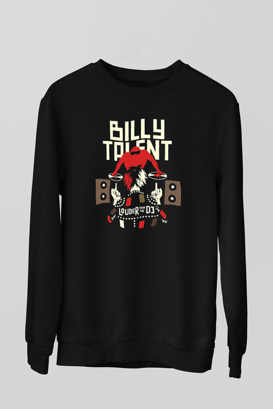 Billy Talent Siyah Unisex Sweatshirt