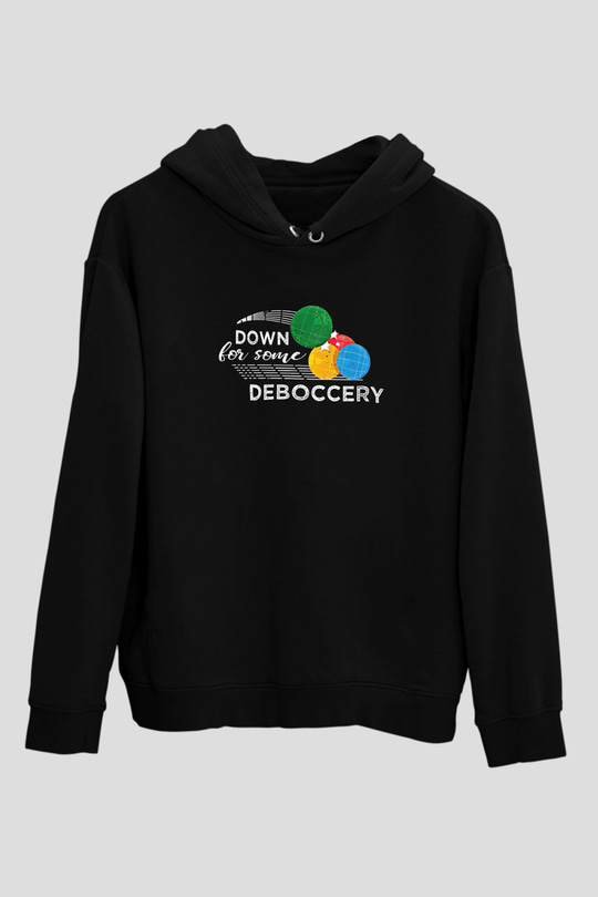 Binicilik - Riding Baskılı Unisex Siyah Hoodie