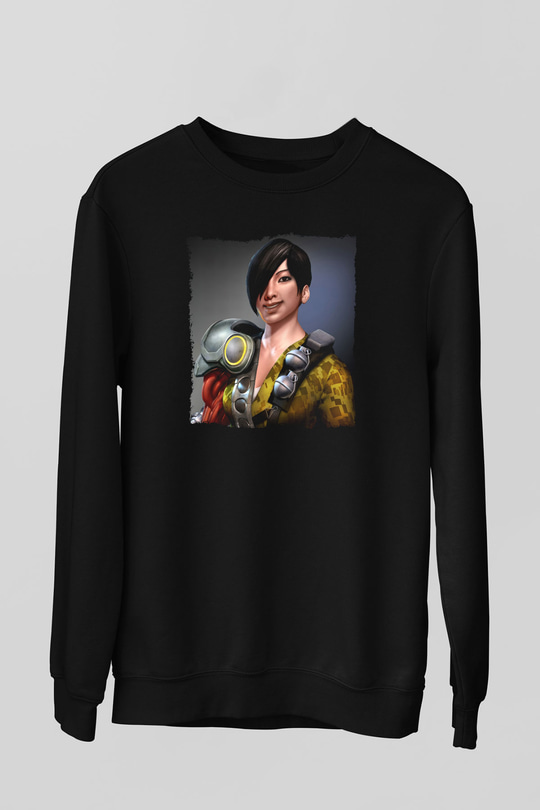 Bionic Commando Siyah Unisex Sweatshirt