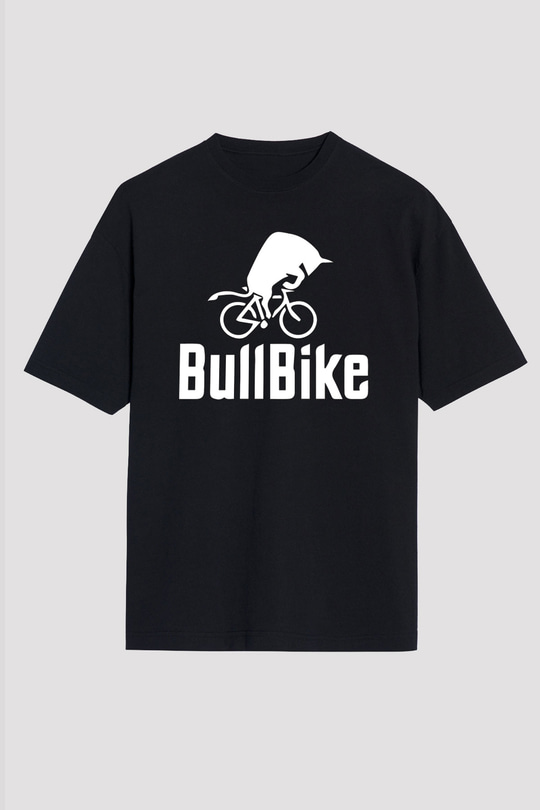 Bisiklet Siyah Unisex Tişört T-Shirt - TişörtFabrikası