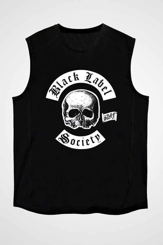 Black Label Society Siyah Unisex Kolsuz Tişört