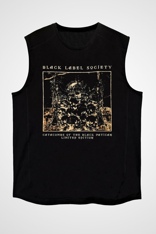 Black Label Society Siyah Unisex Kolsuz Tişört