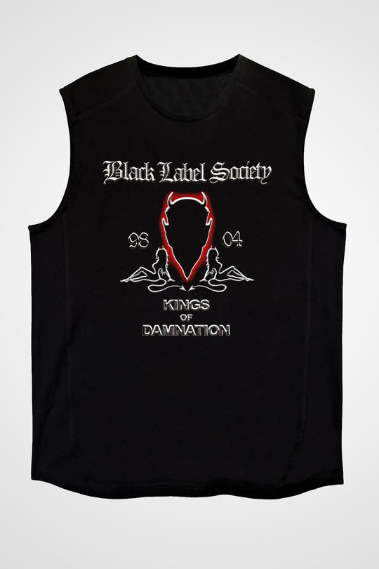 Black Label Society Siyah Unisex Kolsuz Tişört