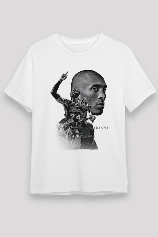Black Mamba Baskılı Unisex Beyaz Tişört - Tshirt
