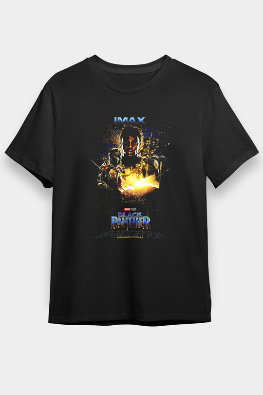 Black Panther Siyah Unisex Tişört T-Shirt