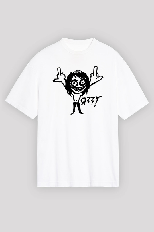 Black Sabbath Beyaz Unisex Tişört T-Shirt - TişörtFabrikası