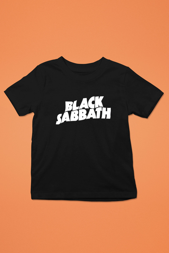Black Sabbath Siyah Unisex Çocuk Tişört