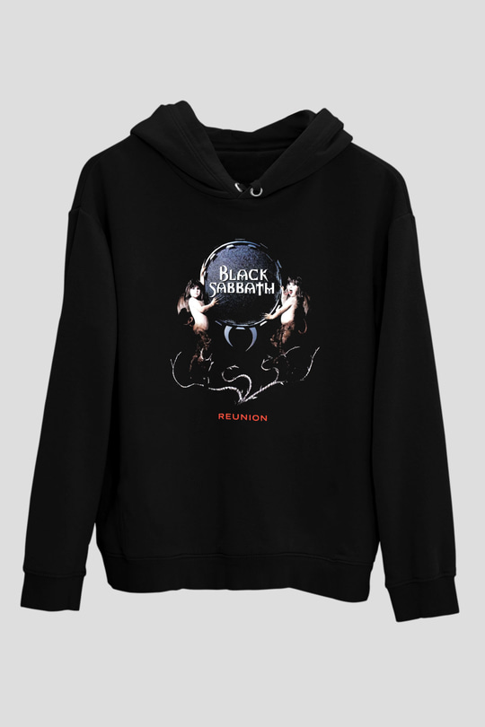 Black Sabbath Siyah Unisex Hoodie