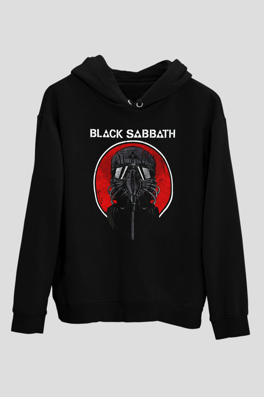 Black Sabbath Siyah Unisex Kapüşonlu Sweatshirt