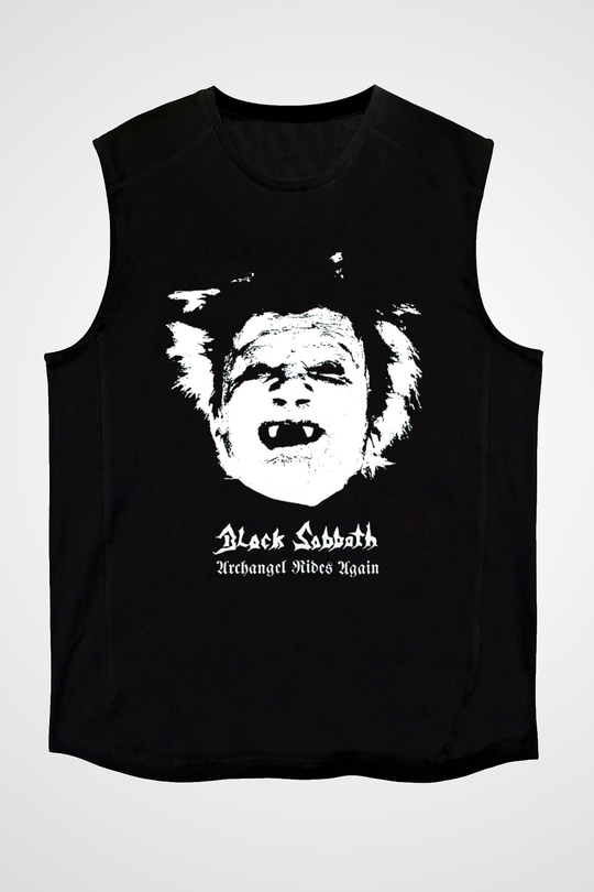 Black Sabbath Siyah Unisex Kolsuz Tişört