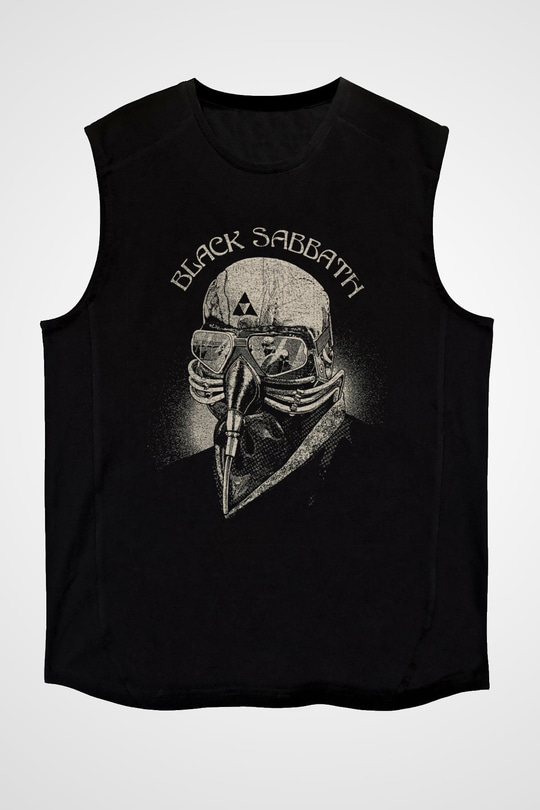 Black Sabbath Siyah Unisex Kolsuz Tişört