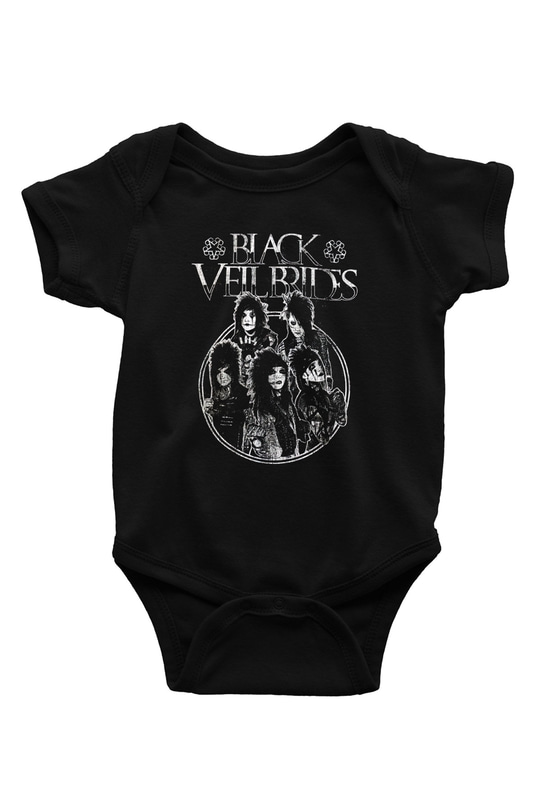 Black Veil Brides Siyah Bebek Body - Zıbın