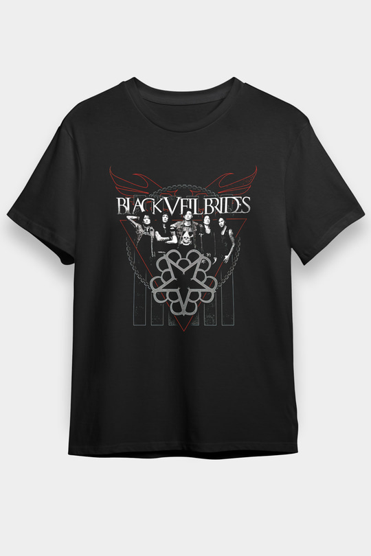Black Veil Brides Siyah Unisex Tişört T-Shirt - TişörtFabrikası