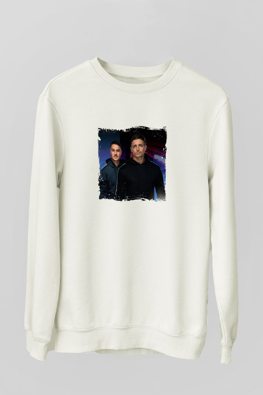 BlasterjaxxBaskılı Beyaz Sweatshirt
