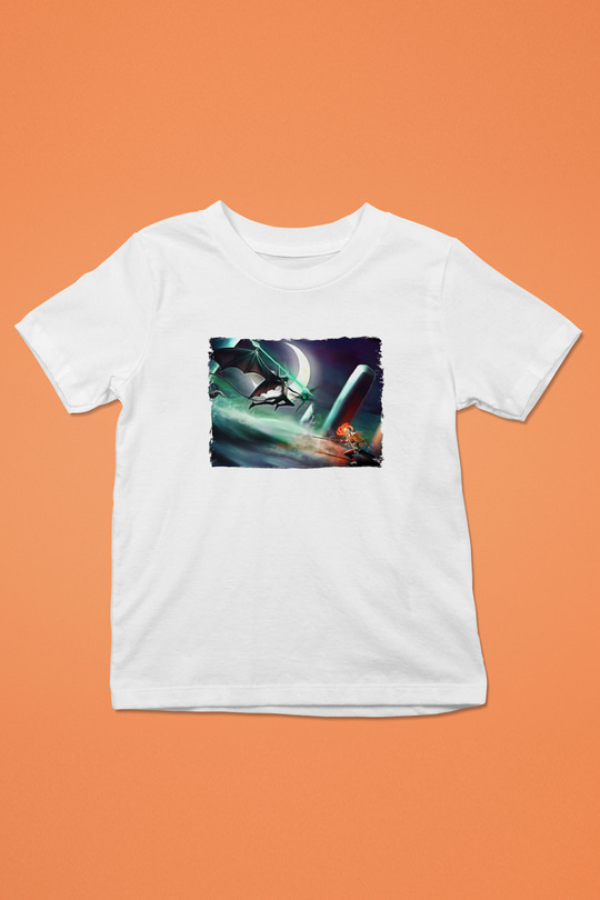 Bleach Baskılı Beyaz Unisex Beyaz Çocuk Tişört - Tshirt