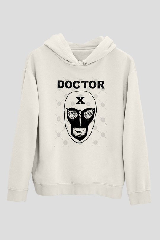 Blondie - Debbie Harry Baskılı Beyaz Unisex Kapüşonlu Sweatshirt
