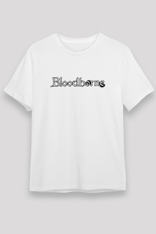 Bloodborne Beyaz Unisex Tişört T-Shirt
