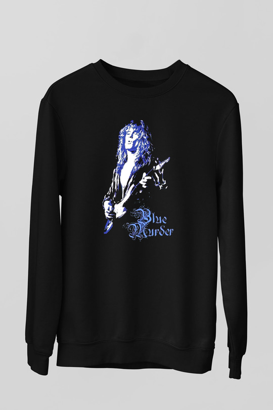 Blue Murder Siyah Unisex Sweatshirt