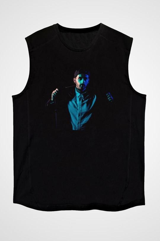 Borgore Siyah Unisex Kolsuz Tişört