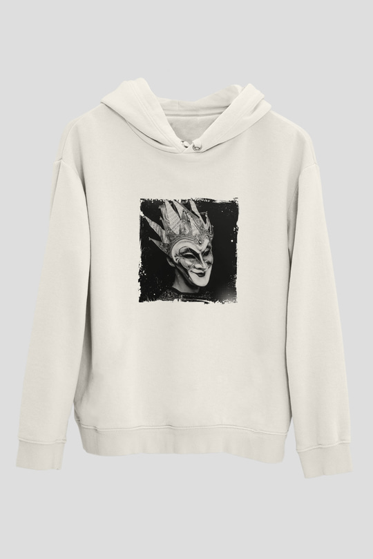 Boris BrejchaBaskılı Beyaz Hoodie