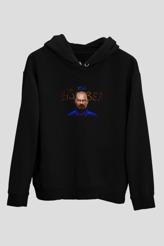 Breaking Bad Heisenberg Siyah Unisex Hoodie