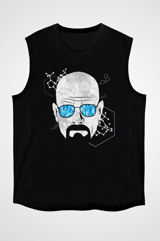 Breaking Bad Heisenberg Siyah Unisex Kolsuz Tişört