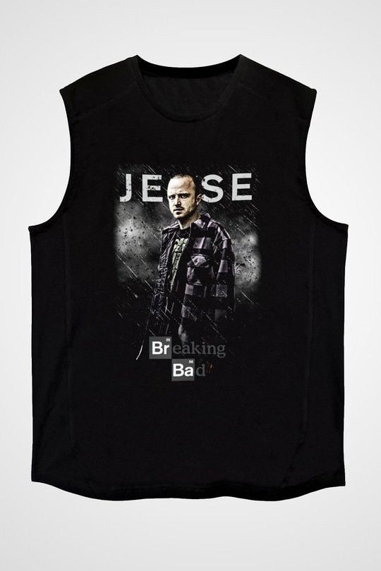 Breaking Bad Heisenberg Siyah Unisex Kolsuz Tişört