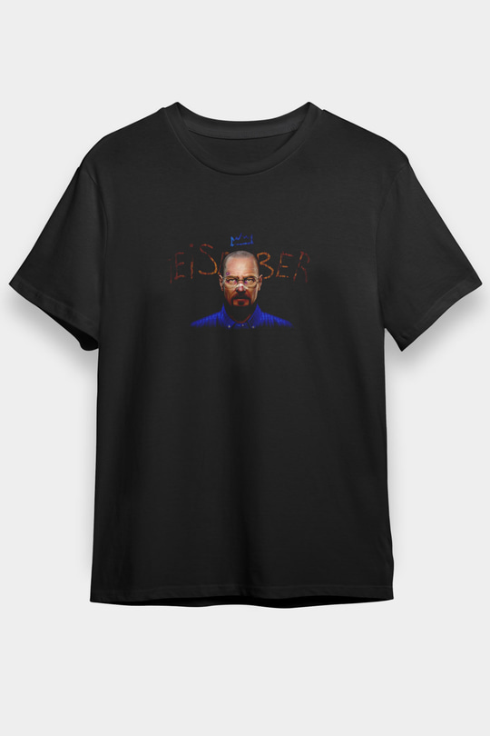 Breaking Bad Heisenberg Siyah Unisex Tişört T-Shirt