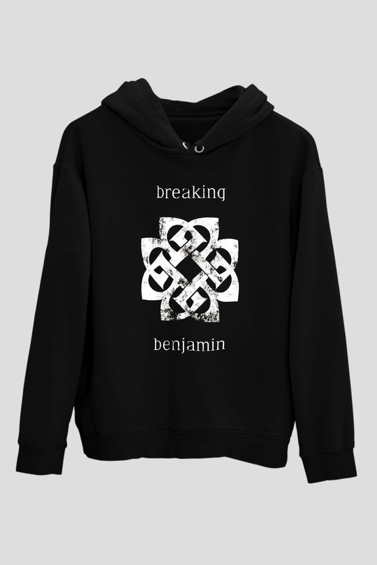 Breaking Benjamin Siyah Unisex Hoodie