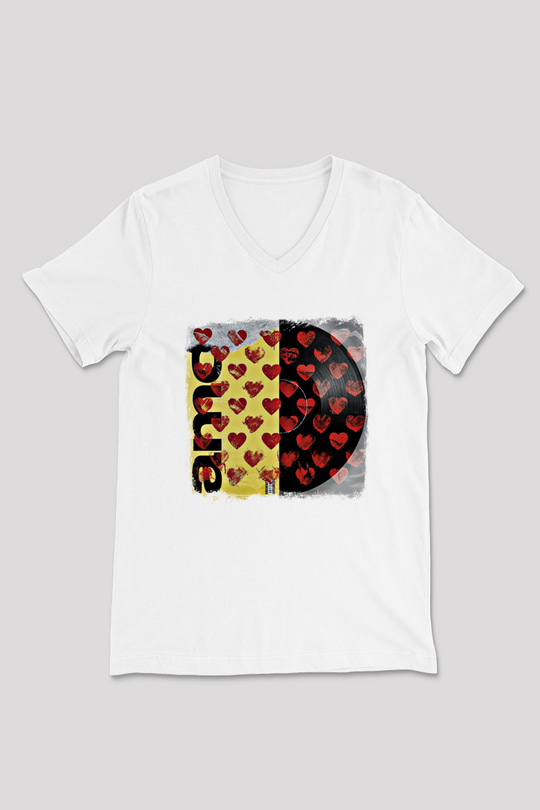 Bring Me the Horizon Baskılı Unisex Beyaz V Yaka Tişört