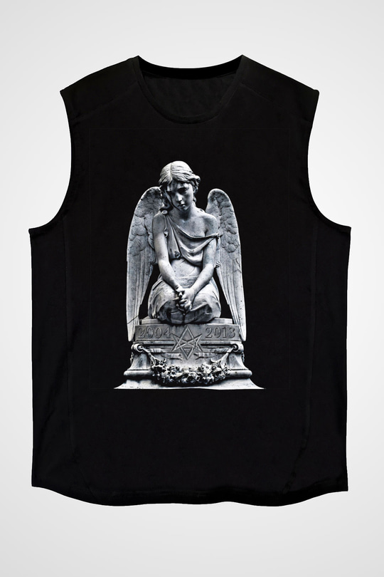 Bring Me the Horizon Baskılı Unisex Siyah Kolsuz Tişört