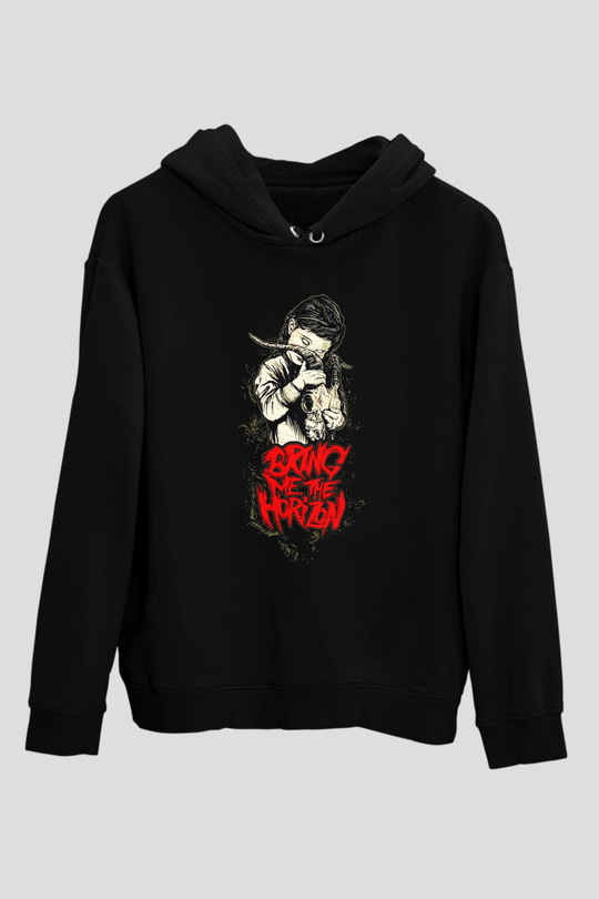 Bring Me the Horizon Siyah Unisex Hoodie