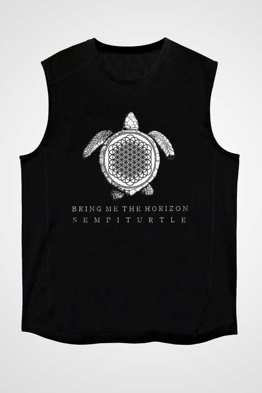 Bring Me the Horizon Siyah Unisex Kolsuz Tişört