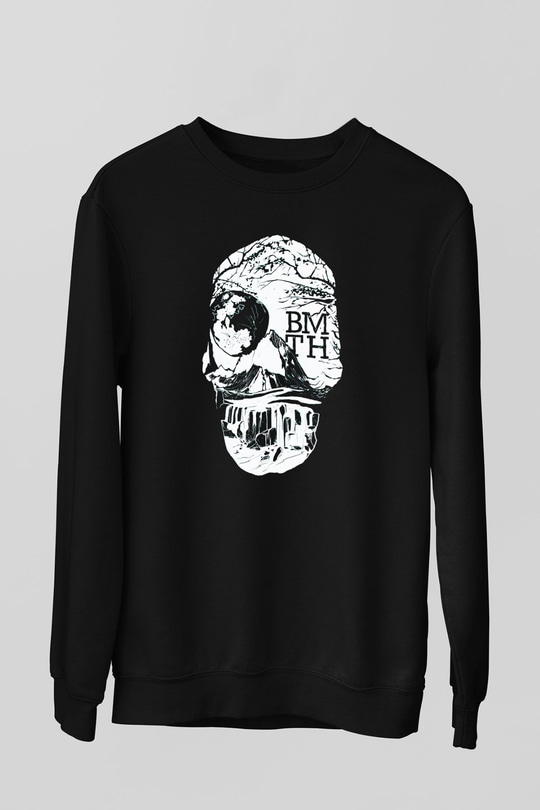 Bring Me the Horizon Siyah Unisex Sweatshirt