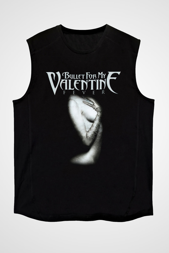 Bullet for My Valentine Siyah Unisex Kolsuz Tişört