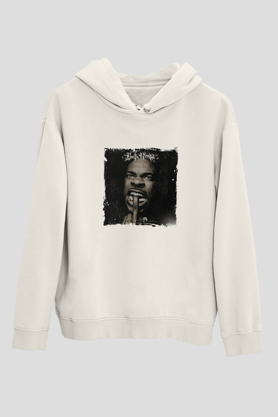 Busta Rhymes Baskılı Unisex Beyaz Kapüşonlu Sweatshirt