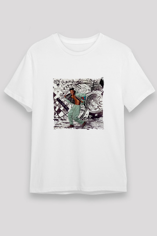 Busta Rhymes Baskılı Unisex Beyaz Tişört