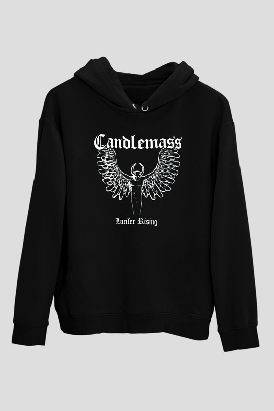 Candlemass Siyah Unisex Kapüşonlu Sweatshirt