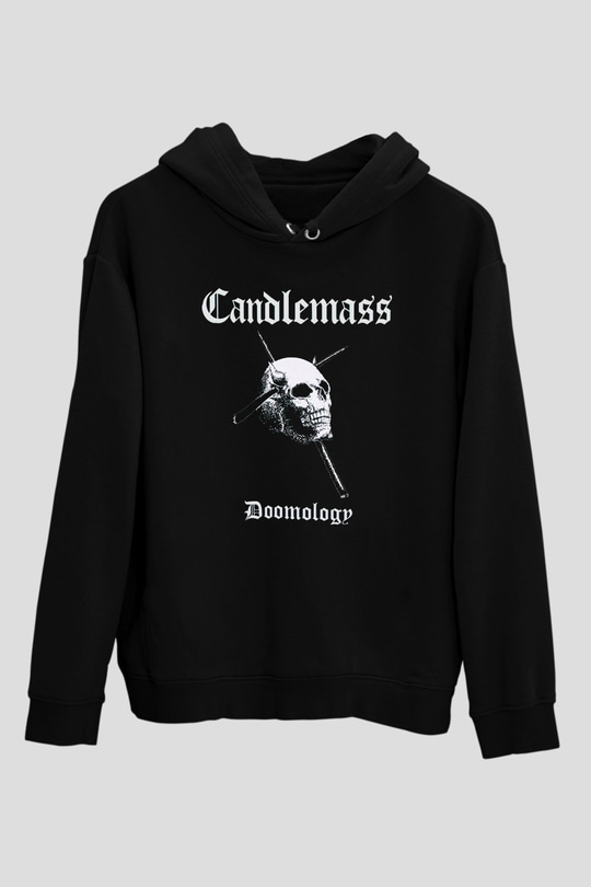 Candlemass Siyah Unisex Kapüşonlu Sweatshirt