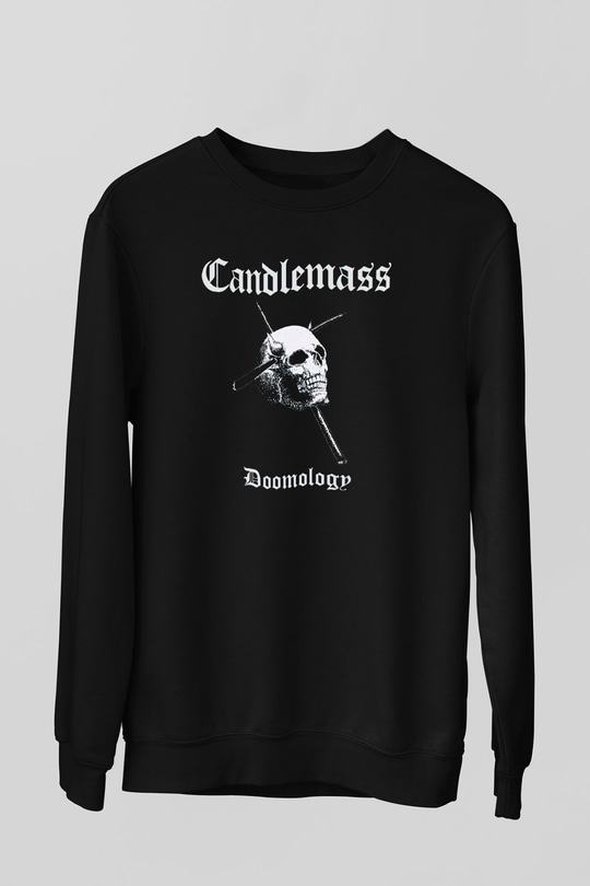 Candlemass Siyah Unisex Sweatshirt