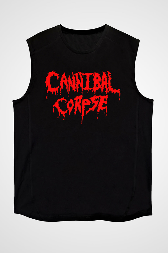Cannibal Corpse Siyah Unisex Kolsuz Tişört