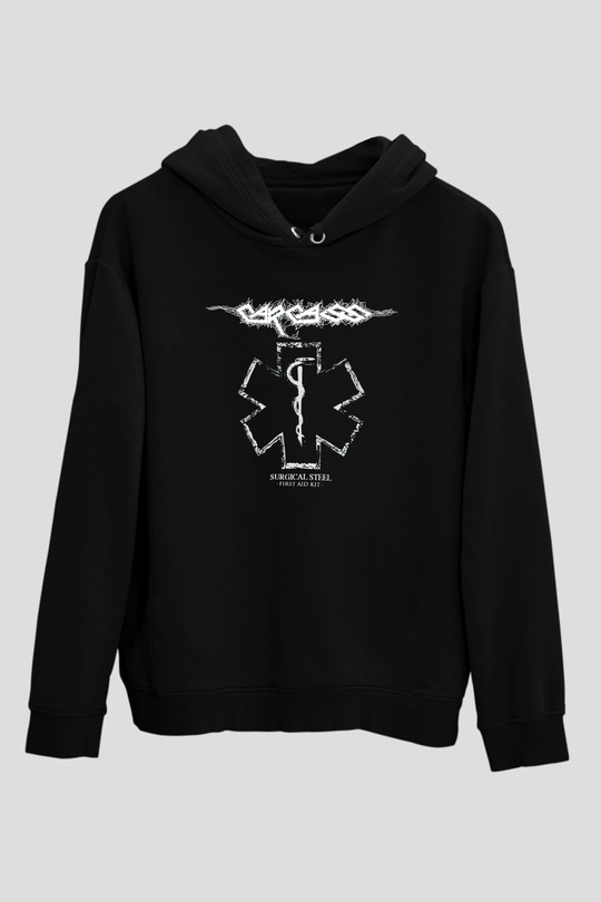 Carcass Siyah Unisex Hoodie