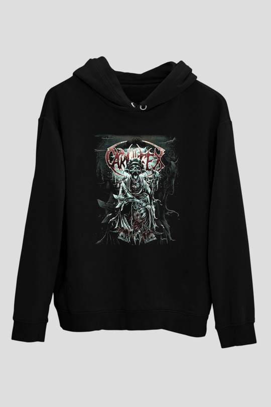 Carnifex Siyah Unisex Hoodie