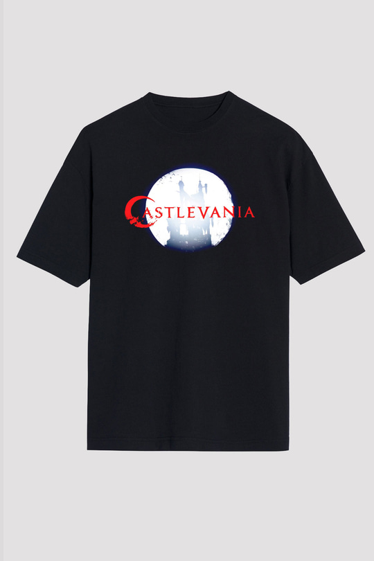 Castlevania: Lords of Shadow Siyah Unisex Tişört T-Shirt