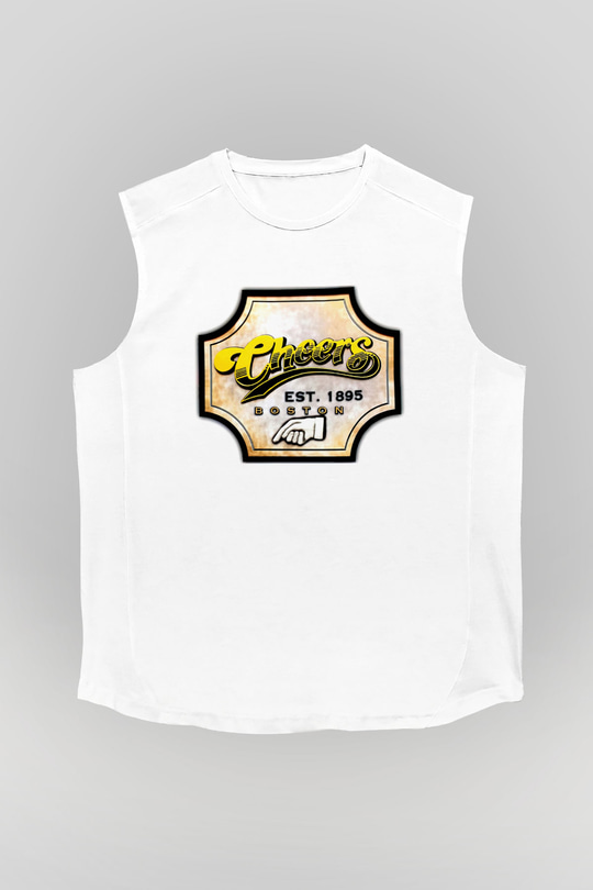 Cheers Siyah Unisex  Kolsuz Tişört