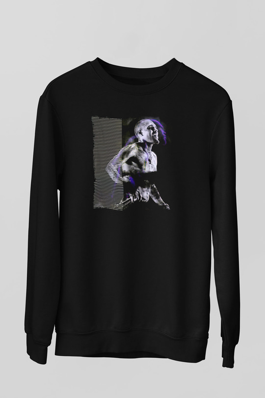 Chris Brown Siyah Unisex Sweatshirt