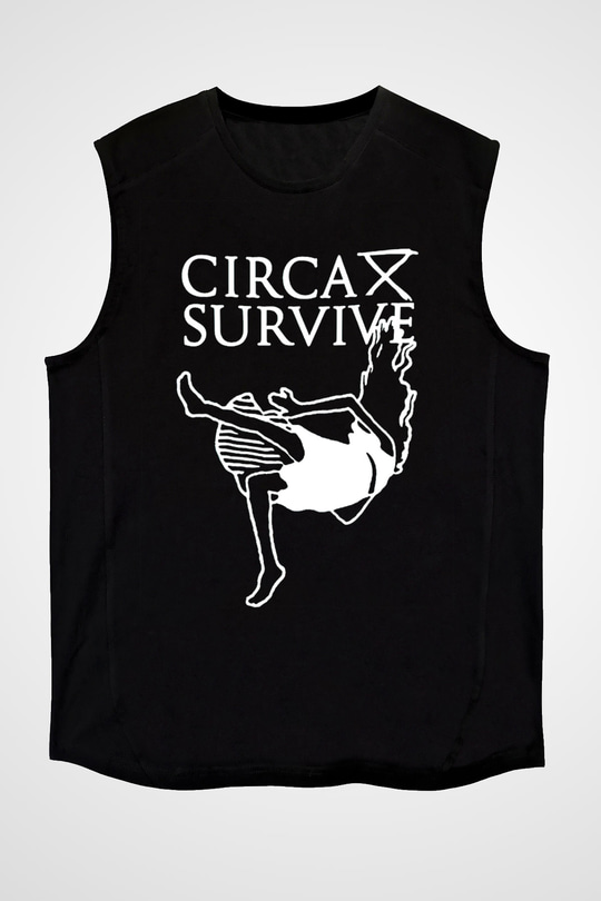 Circa Survive Siyah Unisex Kolsuz Tişört