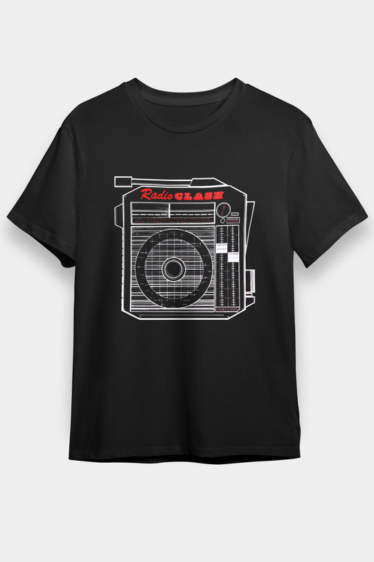 Clash (The) Baskılı Unisex Siyah Tişört