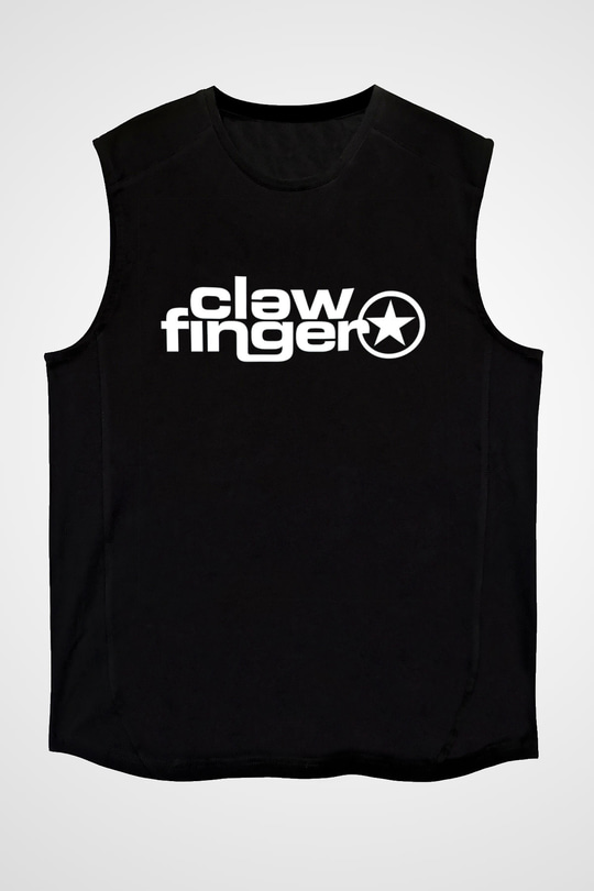 Clawfinger Siyah Unisex Kolsuz Tişört